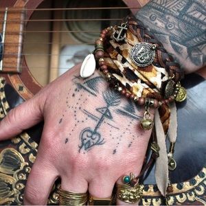 Handmade rockers bracelet